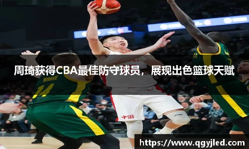 周琦获得CBA最佳防守球员，展现出色篮球天赋