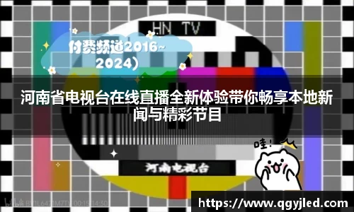 河南省电视台在线直播全新体验带你畅享本地新闻与精彩节目